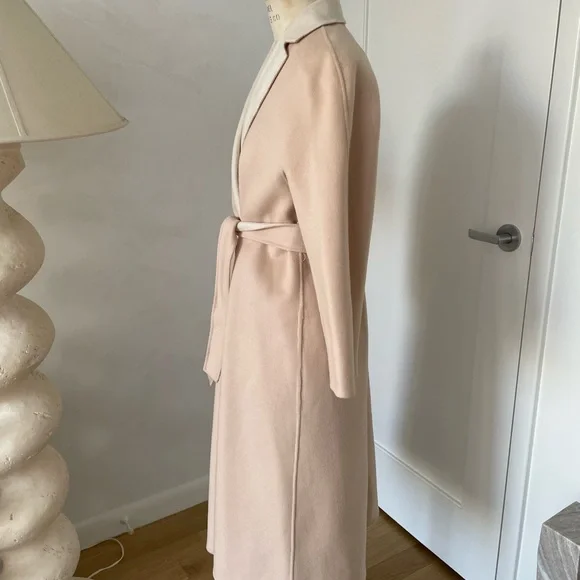 Max Mara Dress coat In Silk And Casmere Size 2